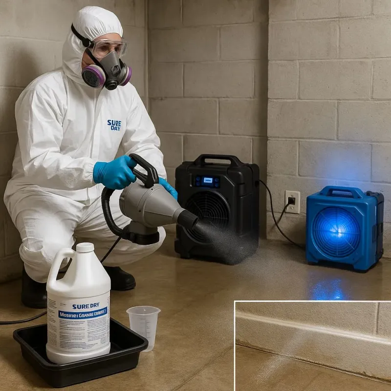 Sanitization and Odor Removal process in Irondequoit, NY